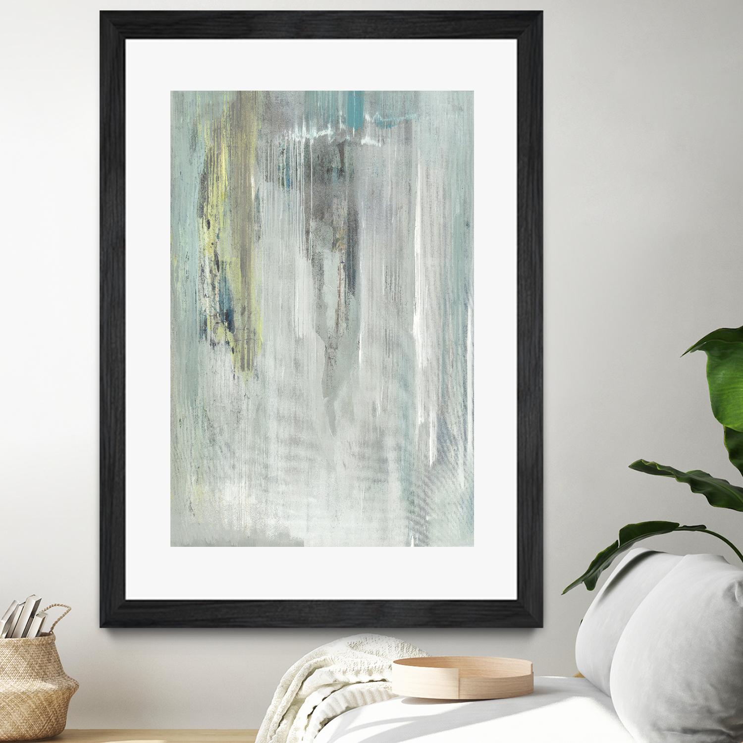 The Rain by Grace Rowan on GIANT ART - white abstract