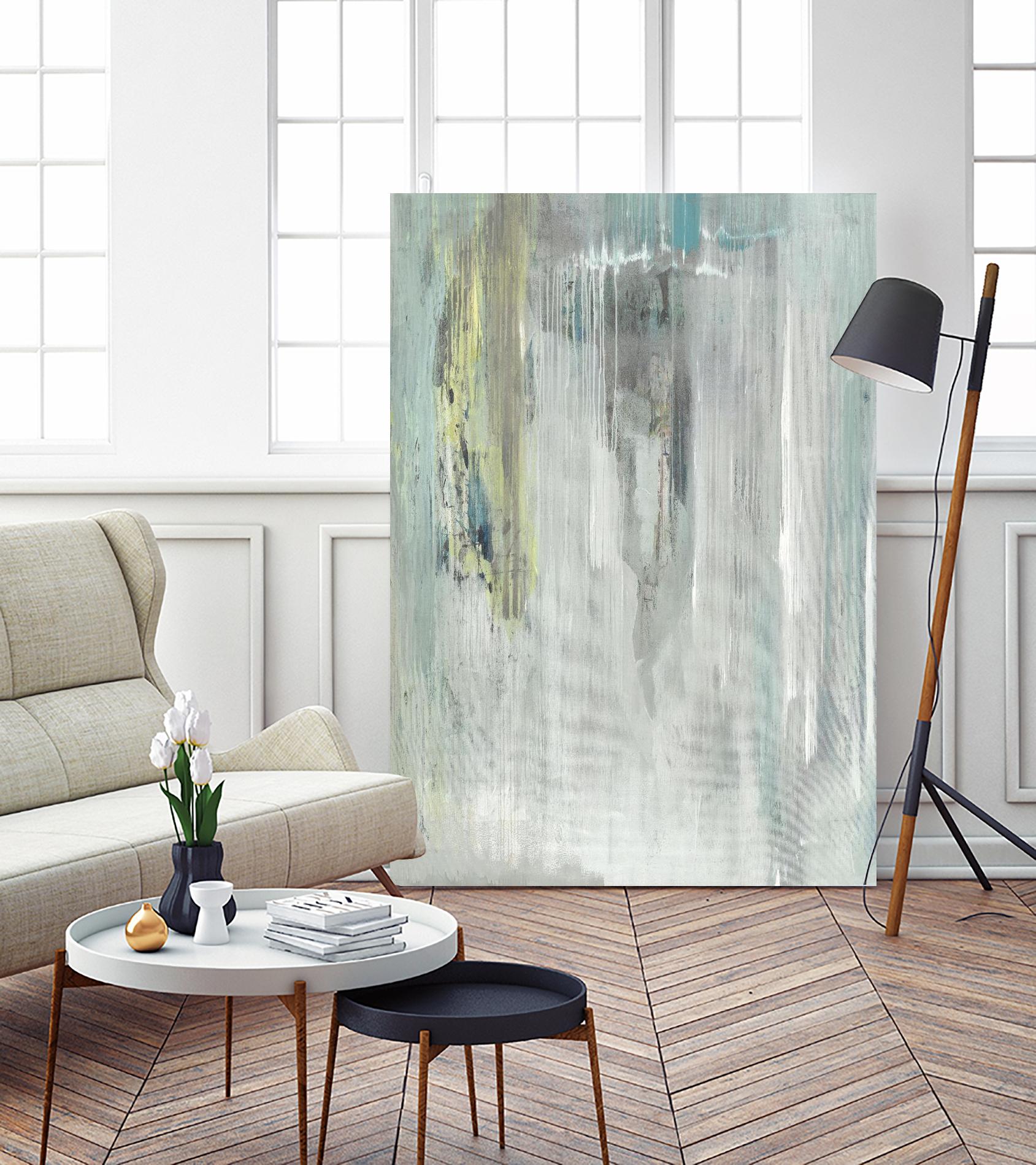 The Rain by Grace Rowan on GIANT ART - white abstract