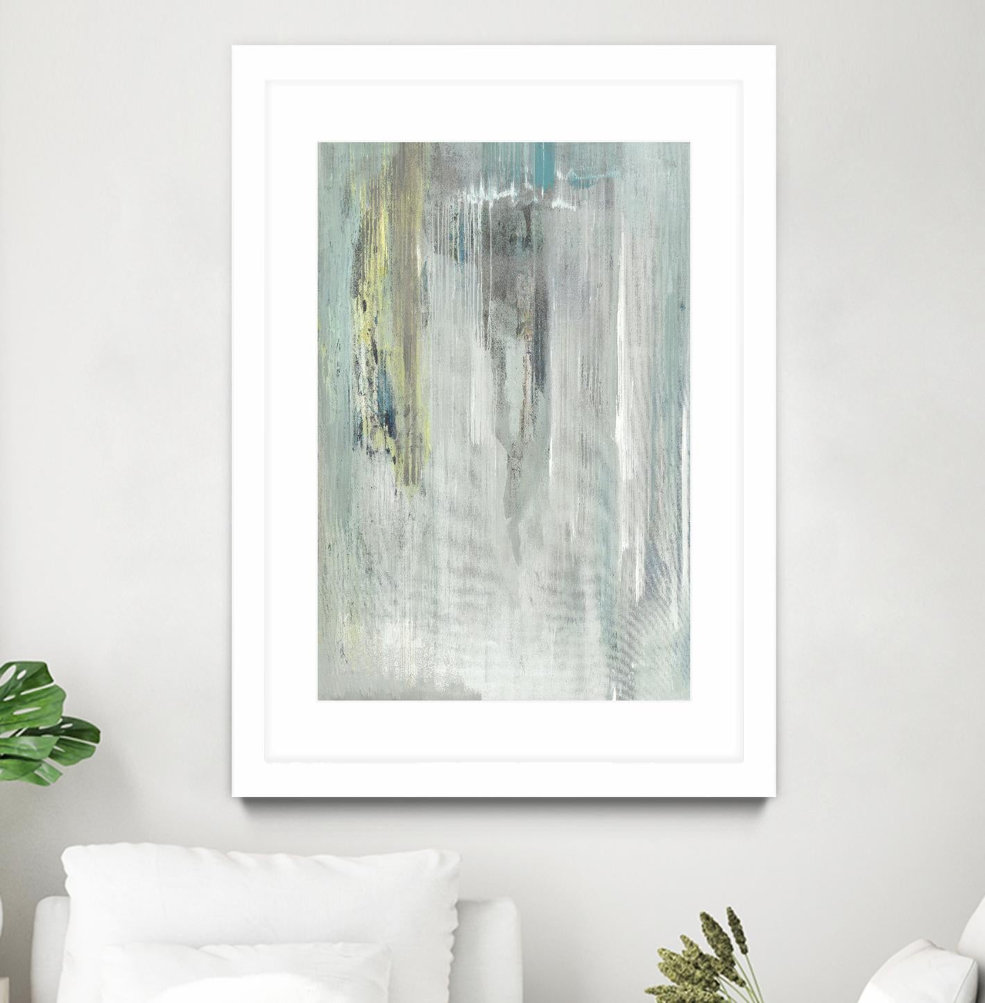 The Rain by Grace Rowan on GIANT ART - white abstract