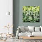 Linear Muse I by John Bingham on GIANT ART - green Trees