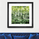 Linear Muse I by John Bingham on GIANT ART - green Trees