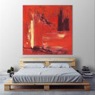 On the Tide by Marianne Broome on GIANT ART - yellow abstract