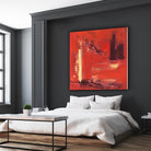 On the Tide by Marianne Broome on GIANT ART - yellow abstract