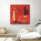 On the Tide by Marianne Broome on GIANT ART - yellow abstract