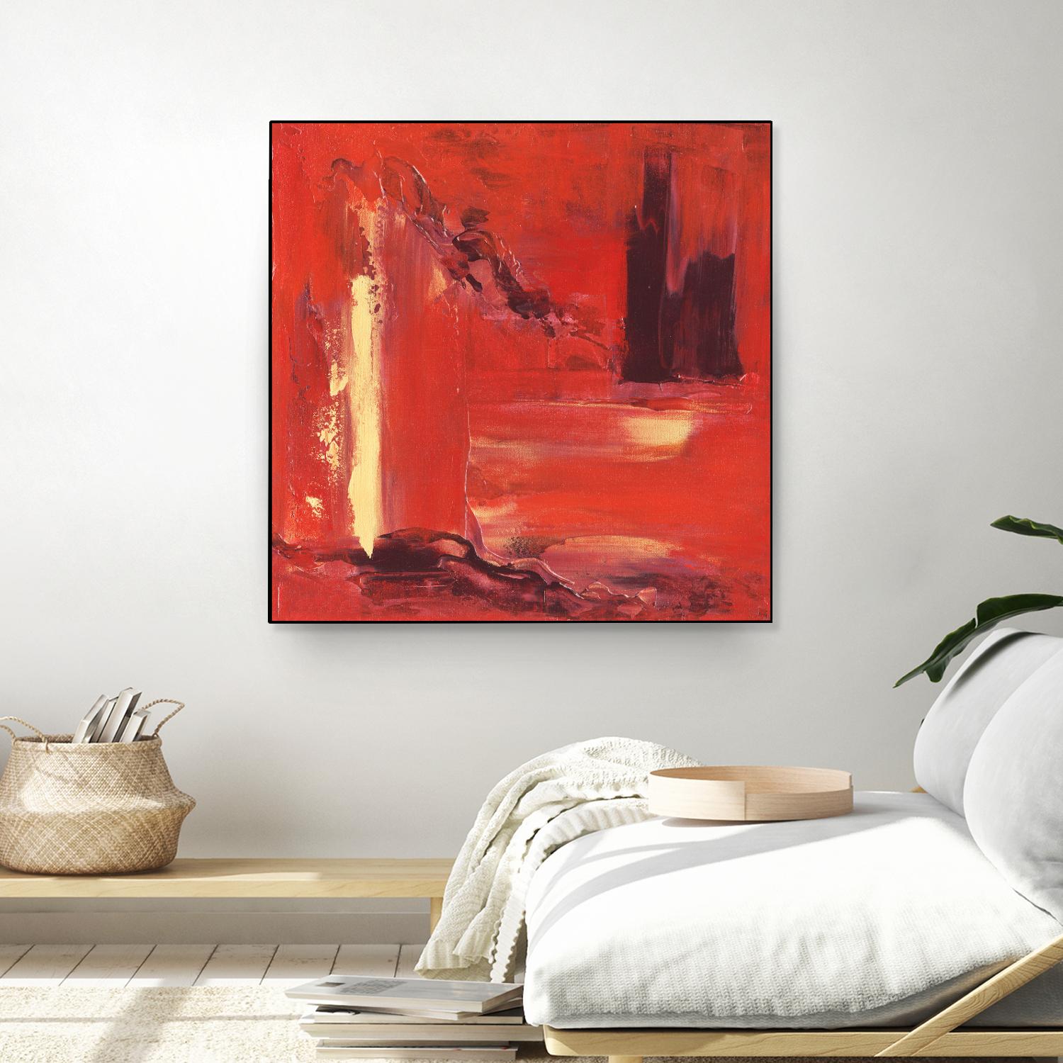 On the Tide by Marianne Broome on GIANT ART - yellow abstract