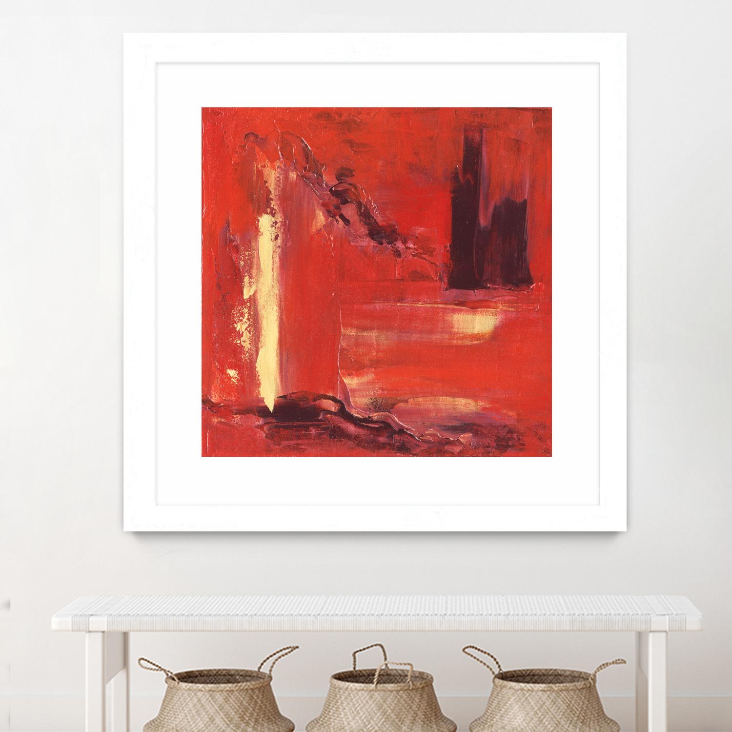 On the Tide by Marianne Broome on GIANT ART - yellow abstract