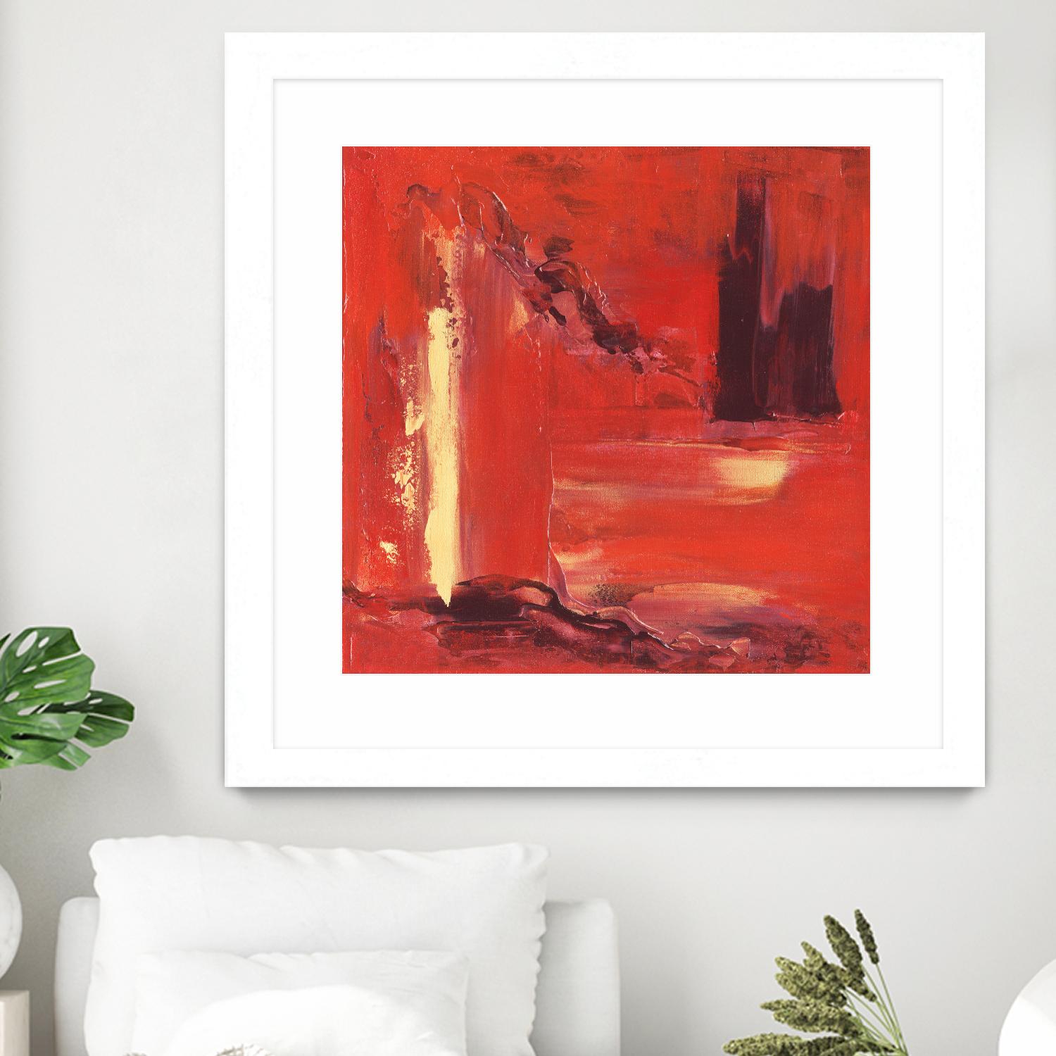 On the Tide by Marianne Broome on GIANT ART - yellow abstract