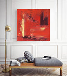 On the Tide by Marianne Broome on GIANT ART - yellow abstract