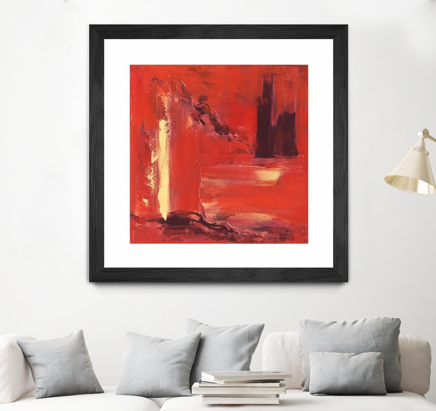 On the Tide by Marianne Broome on GIANT ART - yellow abstract