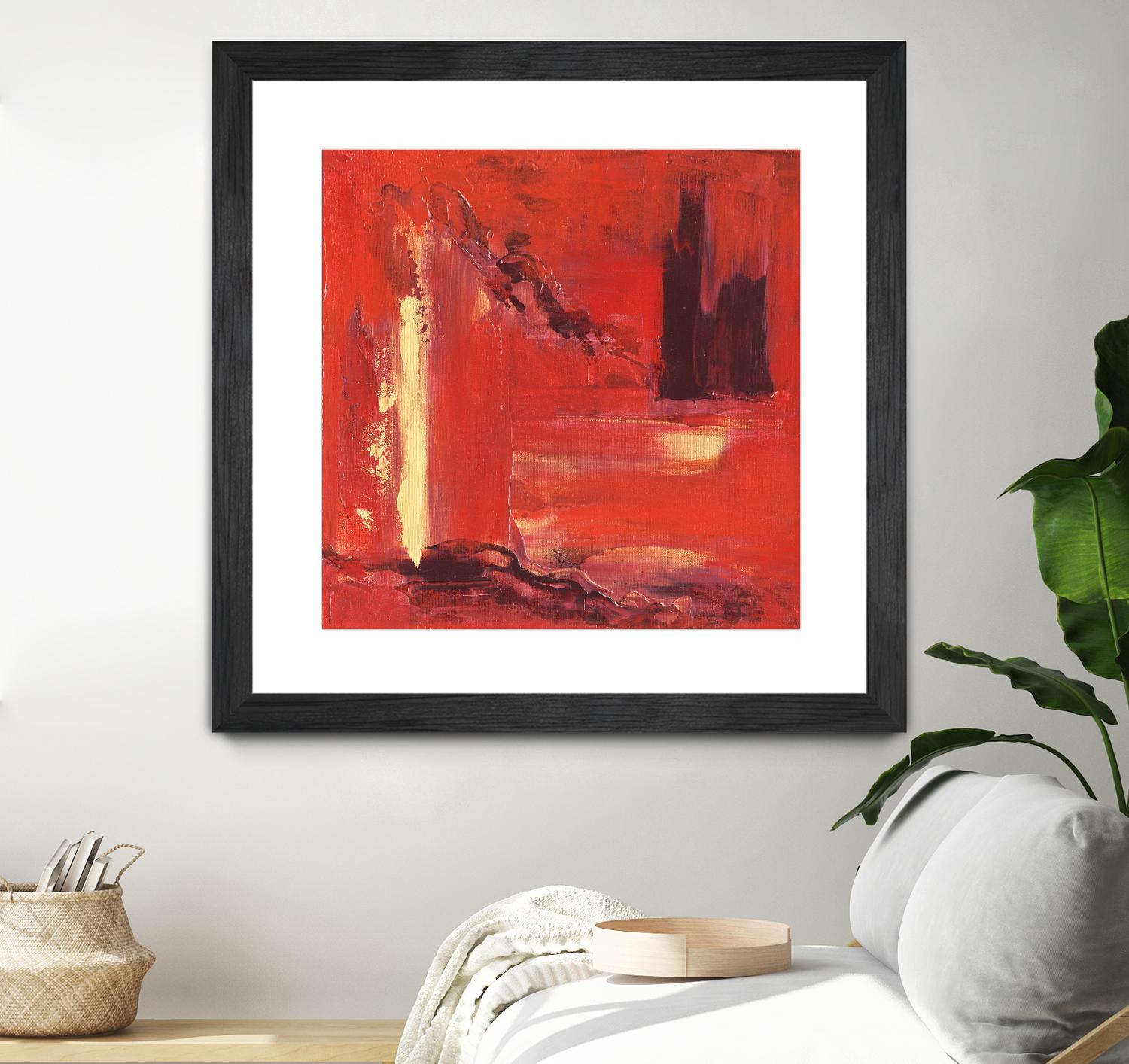 On the Tide by Marianne Broome on GIANT ART - yellow abstract