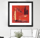 On the Tide by Marianne Broome on GIANT ART - yellow abstract