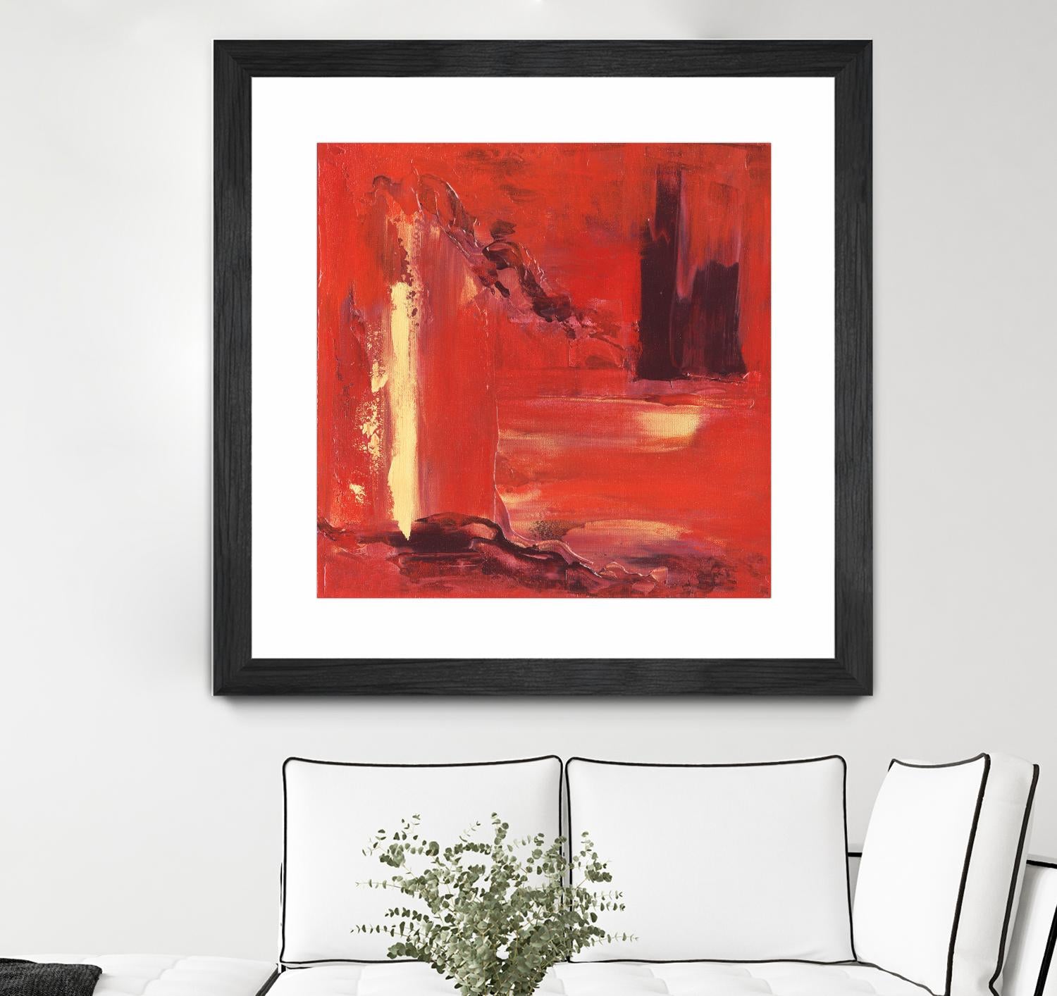 On the Tide by Marianne Broome on GIANT ART - yellow abstract