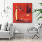 On the Tide by Marianne Broome on GIANT ART - yellow abstract