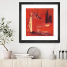 On the Tide by Marianne Broome on GIANT ART - yellow abstract