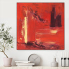 On the Tide by Marianne Broome on GIANT ART - yellow abstract