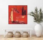 On the Tide by Marianne Broome on GIANT ART - yellow abstract