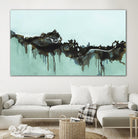 Above and Below I by Marianne Broome on GIANT ART - grey abstract