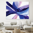 Convergence by Beth ten Hove on GIANT ART - blue abstract