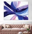 Convergence by Beth ten Hove on GIANT ART - blue abstract