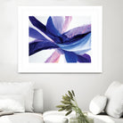 Convergence by Beth ten Hove on GIANT ART - blue abstract