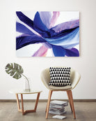 Convergence by Beth ten Hove on GIANT ART - blue abstract