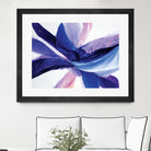 Convergence by Beth ten Hove on GIANT ART - blue abstract