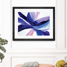 Convergence by Beth ten Hove on GIANT ART - blue abstract