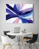 Convergence by Beth ten Hove on GIANT ART - blue abstract