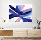 Convergence by Beth ten Hove on GIANT ART - blue abstract