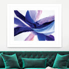 Convergence by Beth ten Hove on GIANT ART - blue abstract