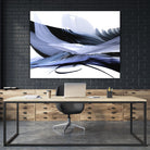 Echoes of Love by Bette Ridgeway on GIANT ART - black abstract