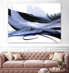 Echoes of Love by Bette Ridgeway on GIANT ART - black abstract