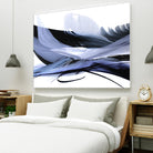Echoes of Love by Bette Ridgeway on GIANT ART - black abstract