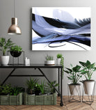 Echoes of Love by Bette Ridgeway on GIANT ART - black abstract