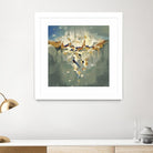 Falling In by Cynthia Ligeros on GIANT ART - grey abstract