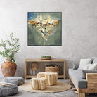 Falling In by Cynthia Ligeros on GIANT ART - grey abstract