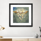 Falling In by Cynthia Ligeros on GIANT ART - grey abstract