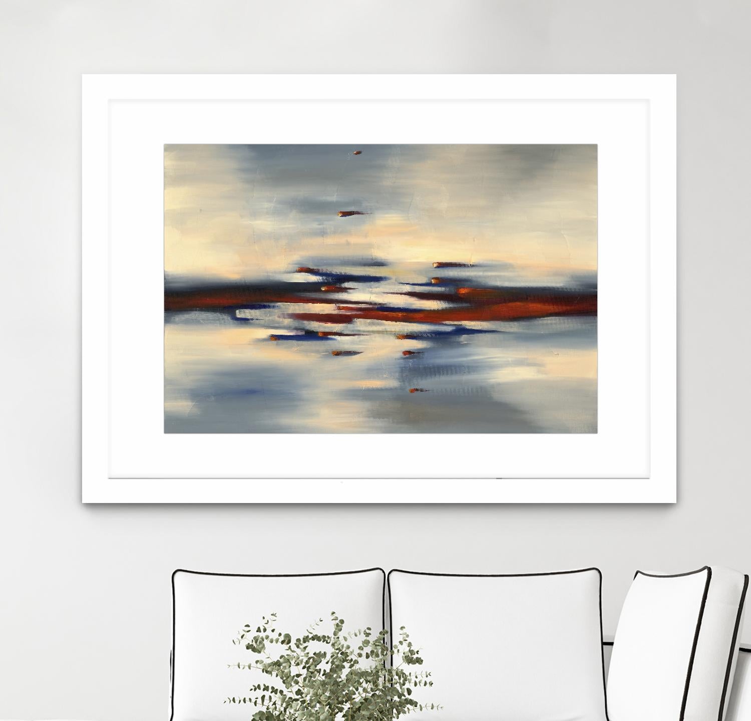 Becoming by Cynthia Ligeros on GIANT ART - red abstract