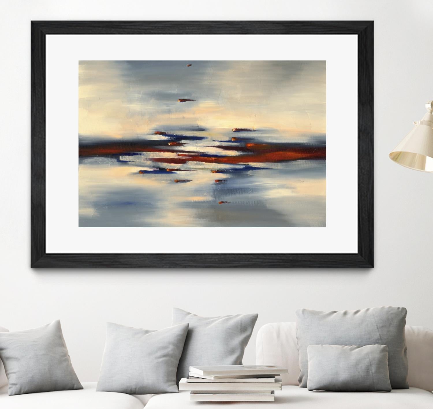 Becoming by Cynthia Ligeros on GIANT ART - red abstract