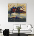 I Carry Your Heart by Cynthia Ligeros on GIANT ART - red abstract