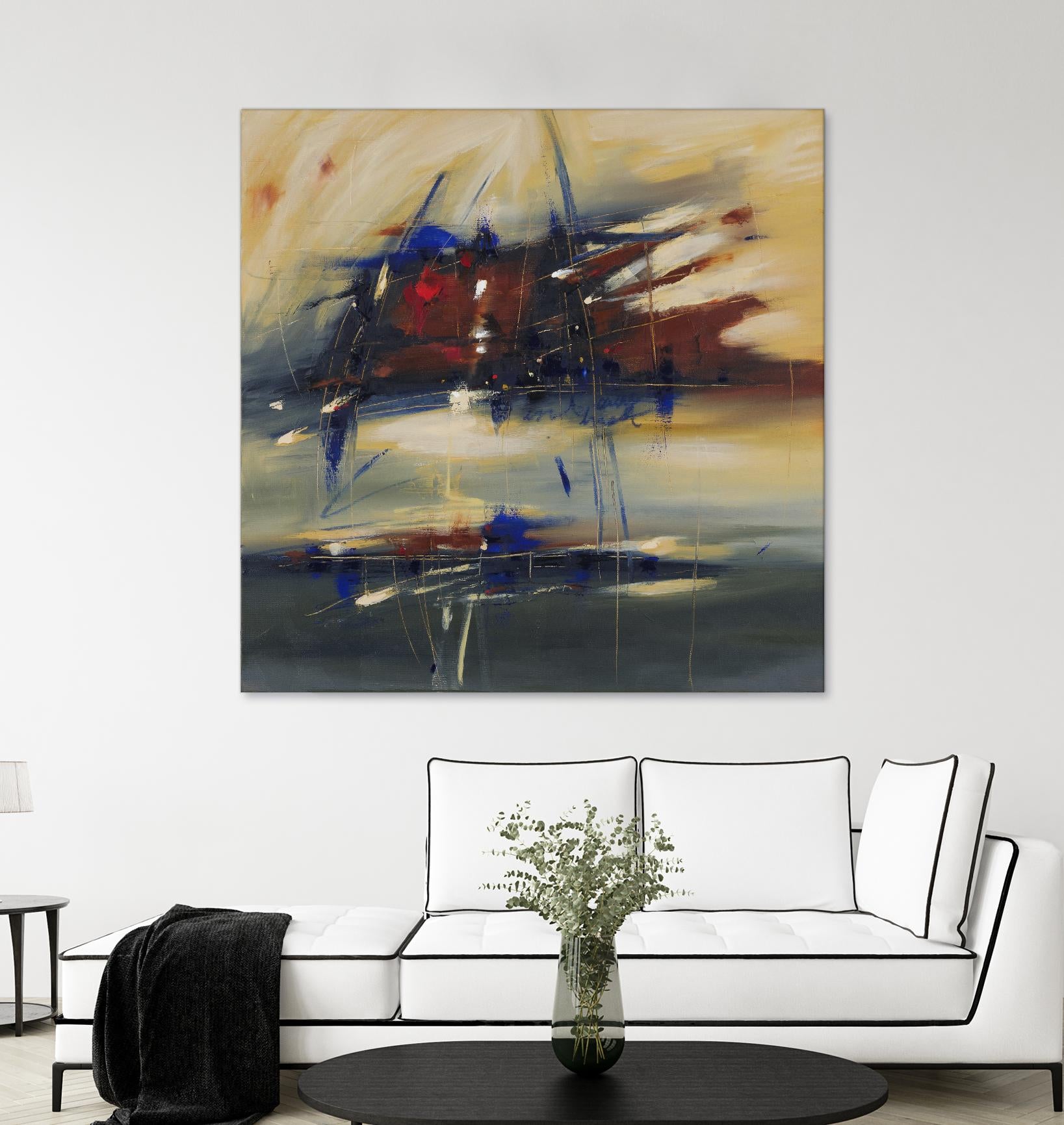 I Carry Your Heart by Cynthia Ligeros on GIANT ART - red abstract