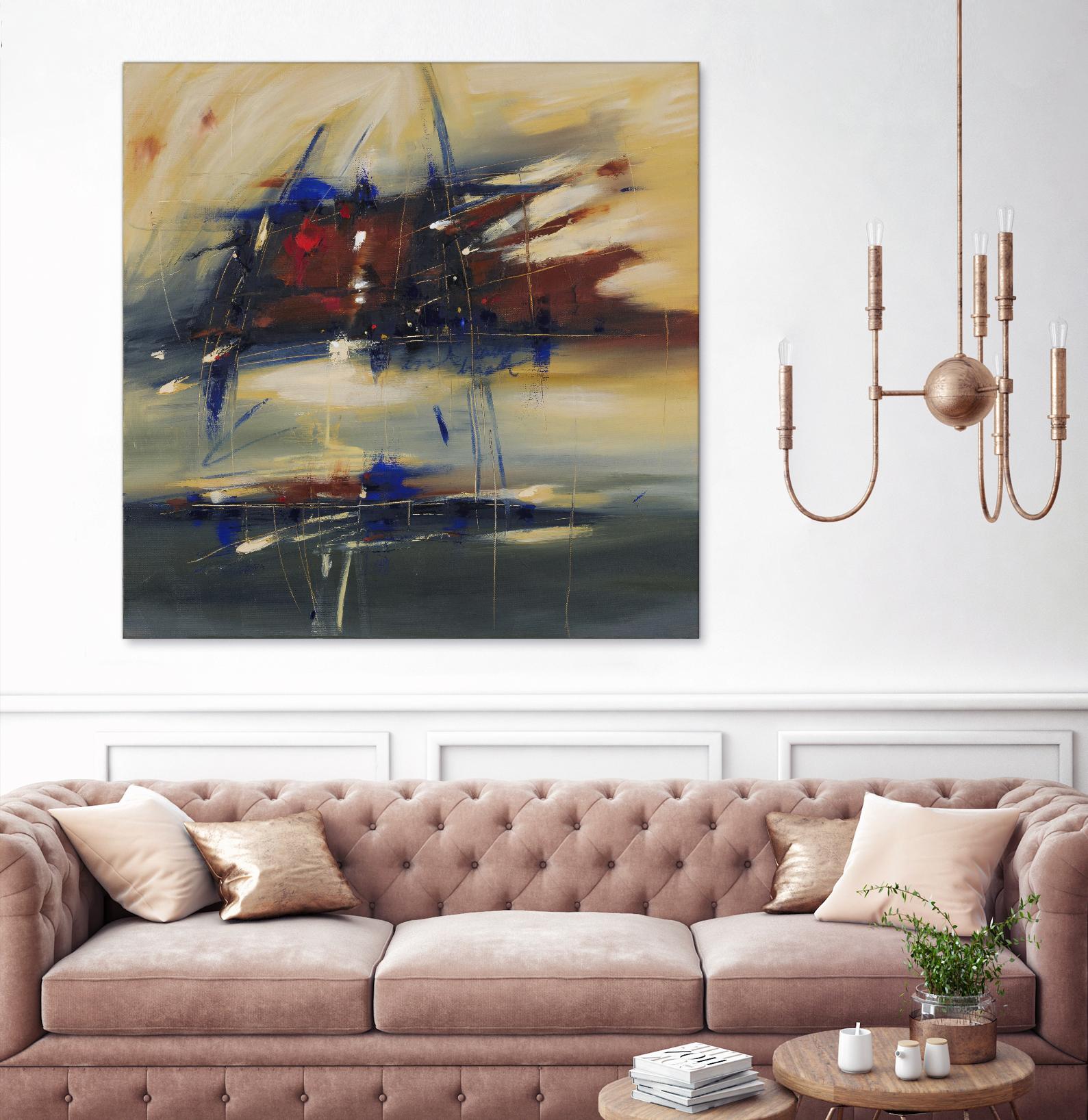 I Carry Your Heart by Cynthia Ligeros on GIANT ART - red abstract