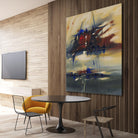 I Carry Your Heart by Cynthia Ligeros on GIANT ART - red abstract