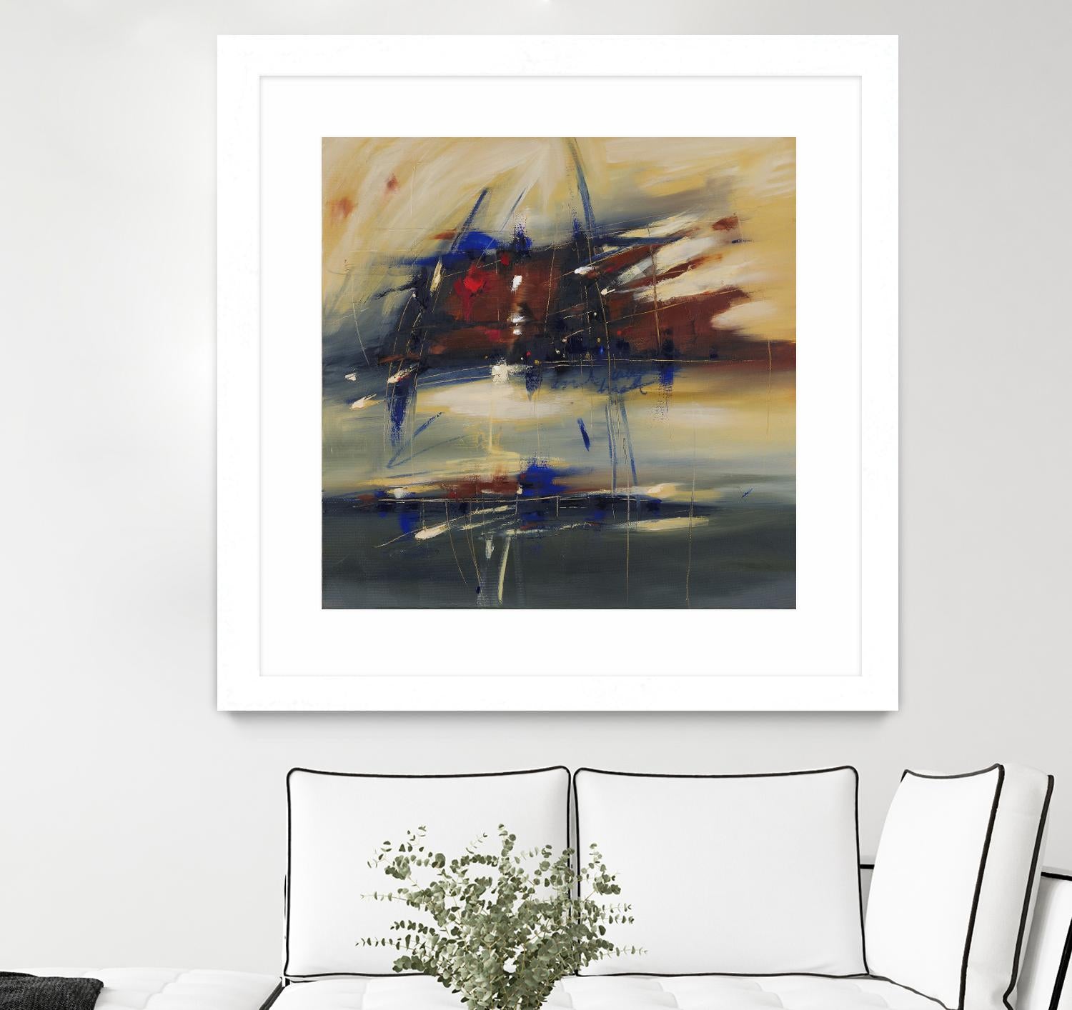 I Carry Your Heart by Cynthia Ligeros on GIANT ART - red abstract