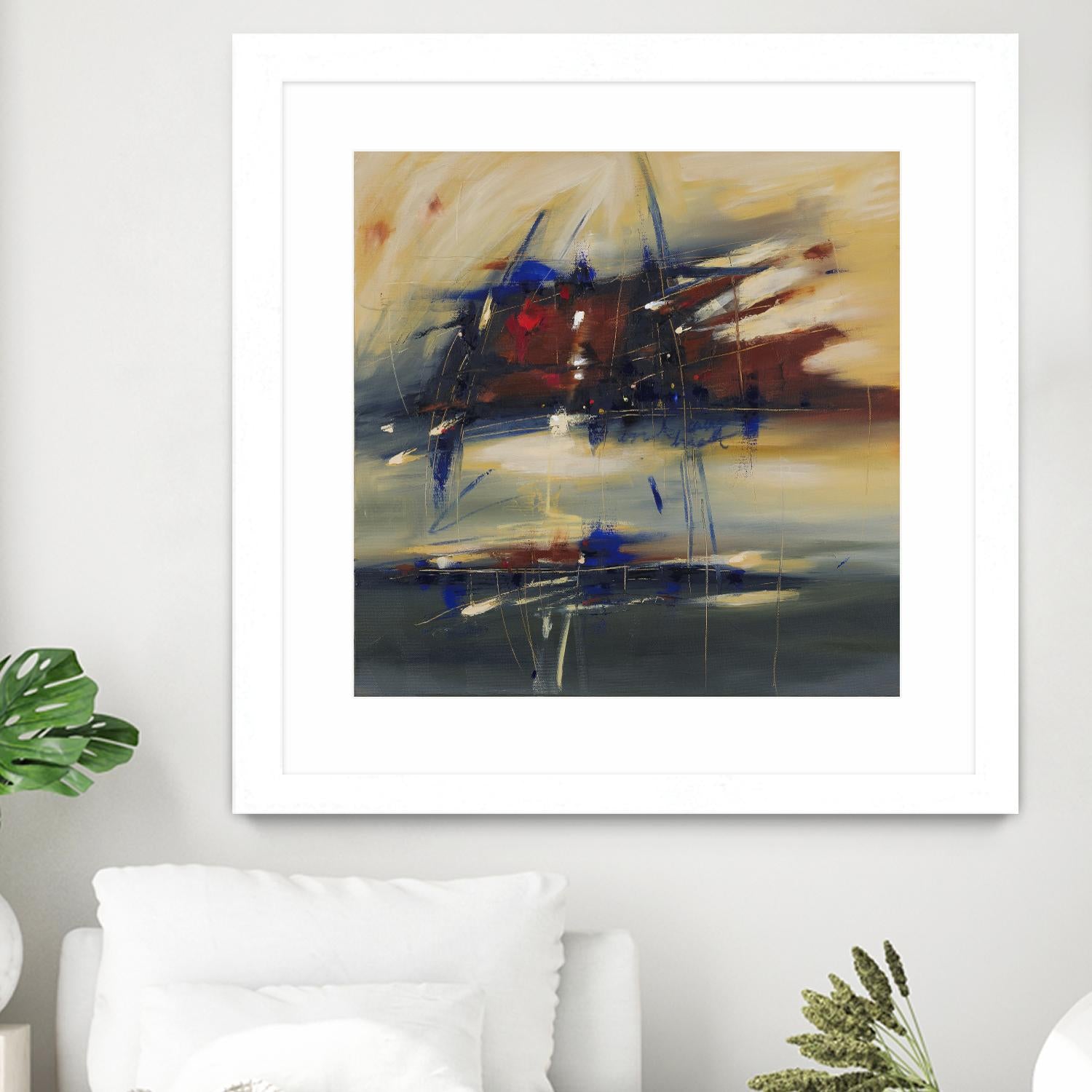 I Carry Your Heart by Cynthia Ligeros on GIANT ART - red abstract