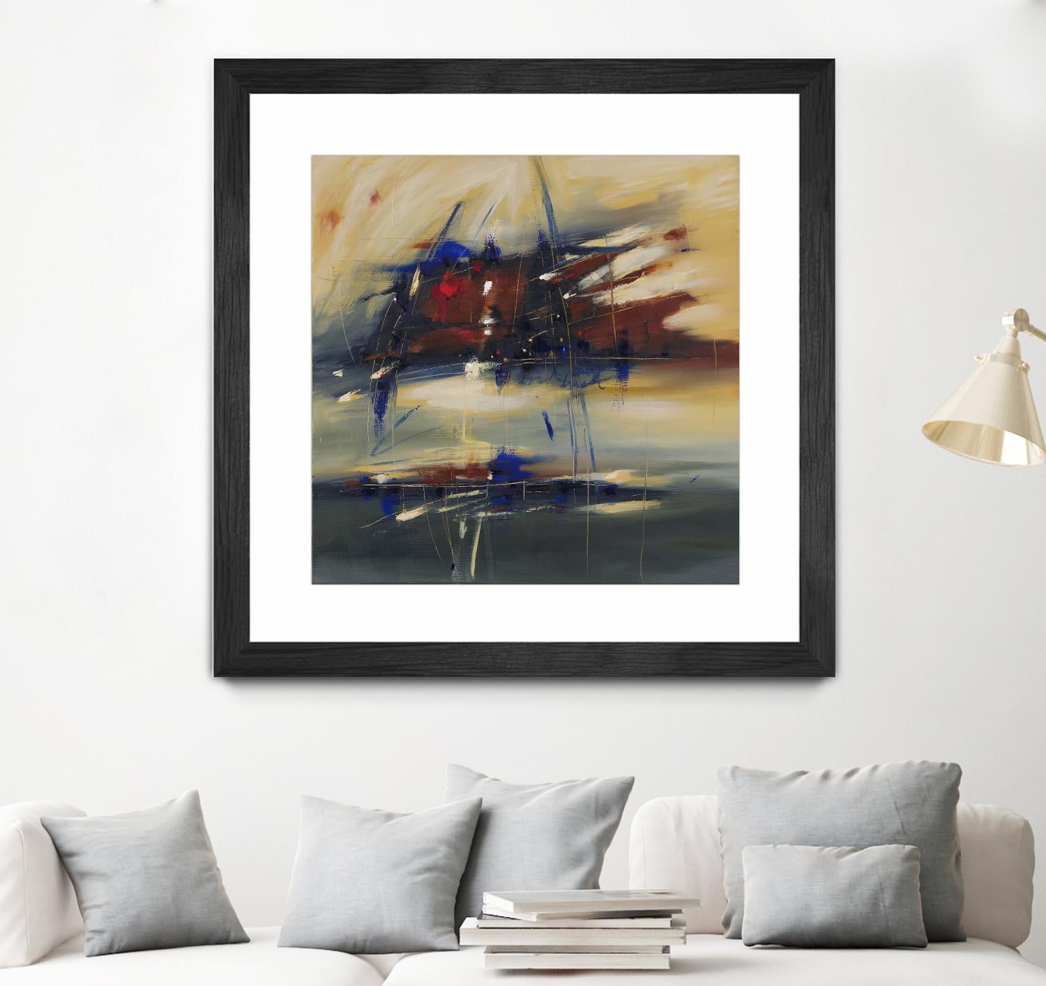 I Carry Your Heart by Cynthia Ligeros on GIANT ART - red abstract