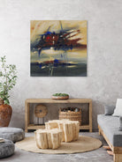 I Carry Your Heart by Cynthia Ligeros on GIANT ART - red abstract