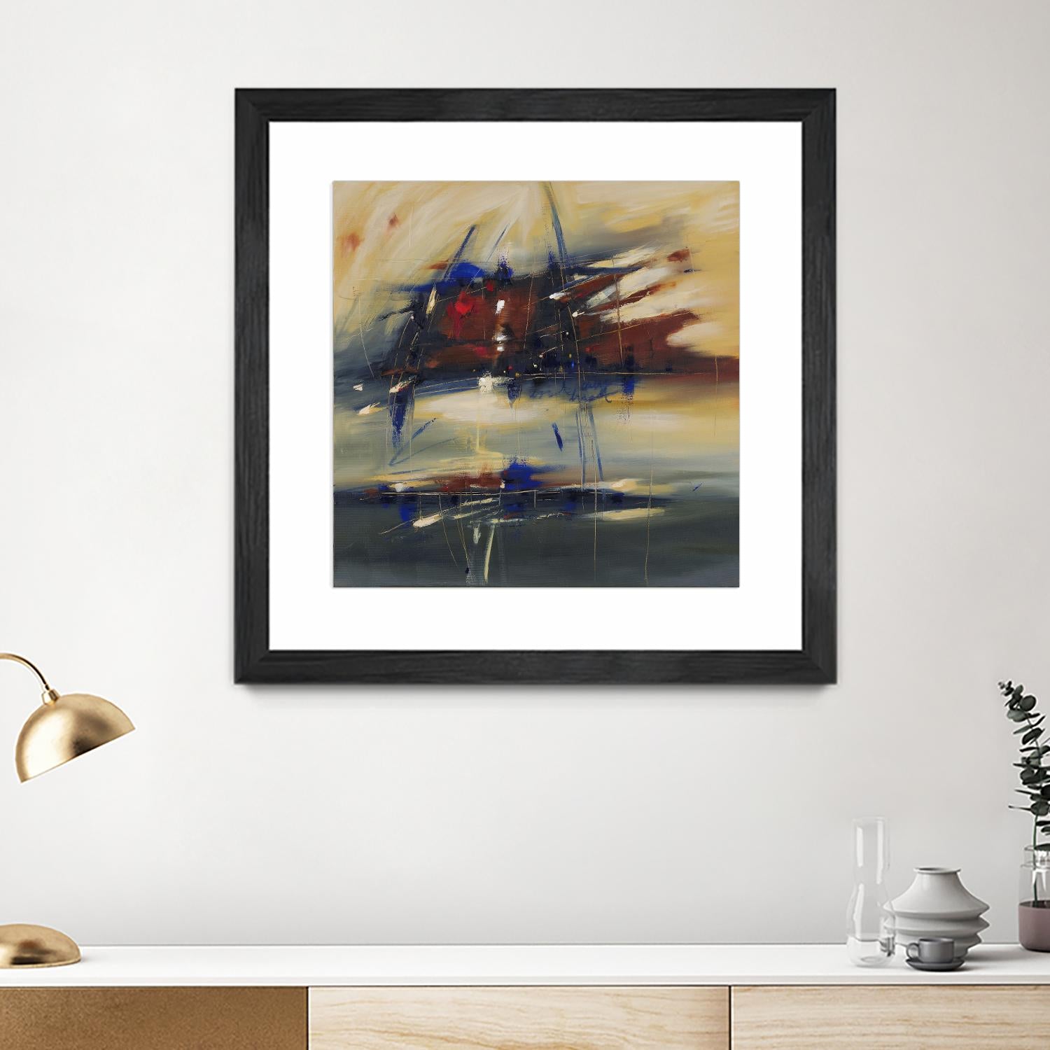 I Carry Your Heart by Cynthia Ligeros on GIANT ART - red abstract