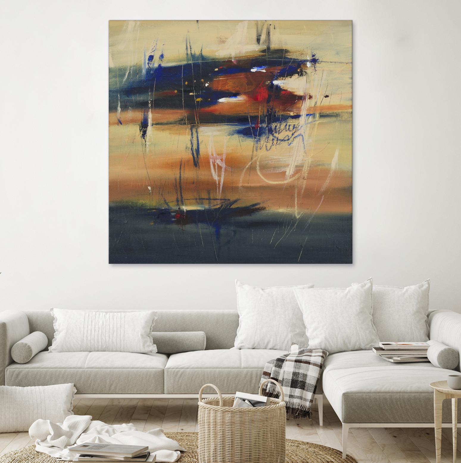 October Dream by Cynthia Ligeros on GIANT ART - red abstract