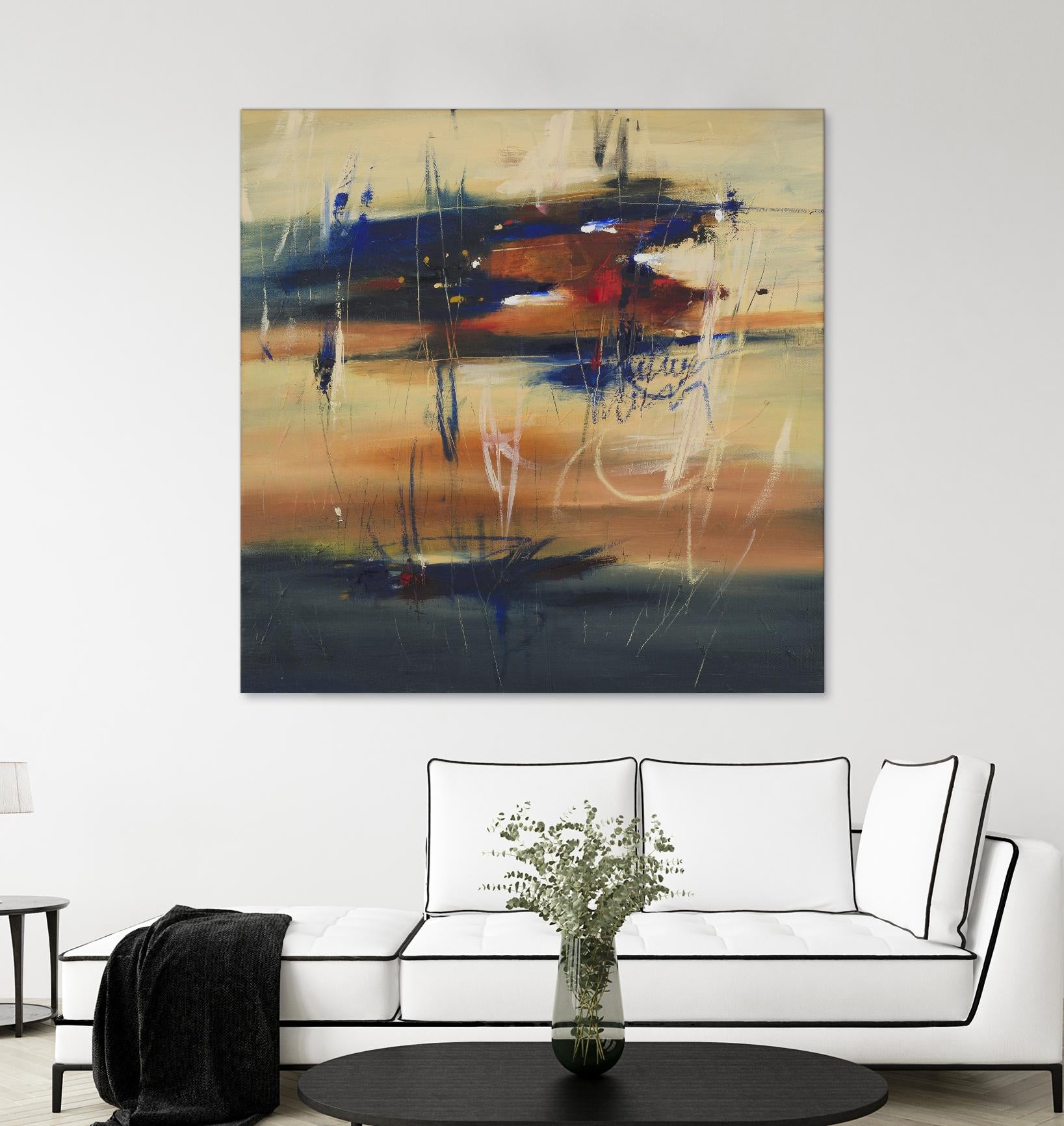 October Dream by Cynthia Ligeros on GIANT ART - red abstract